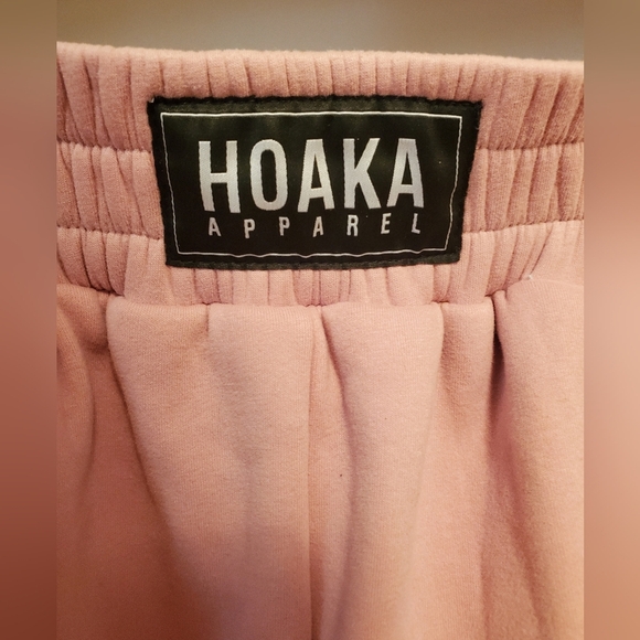 NWOT Hoaka Apparel "Shady pink comfy shorts". Size M. Loungewear. - Picture 3 of 13